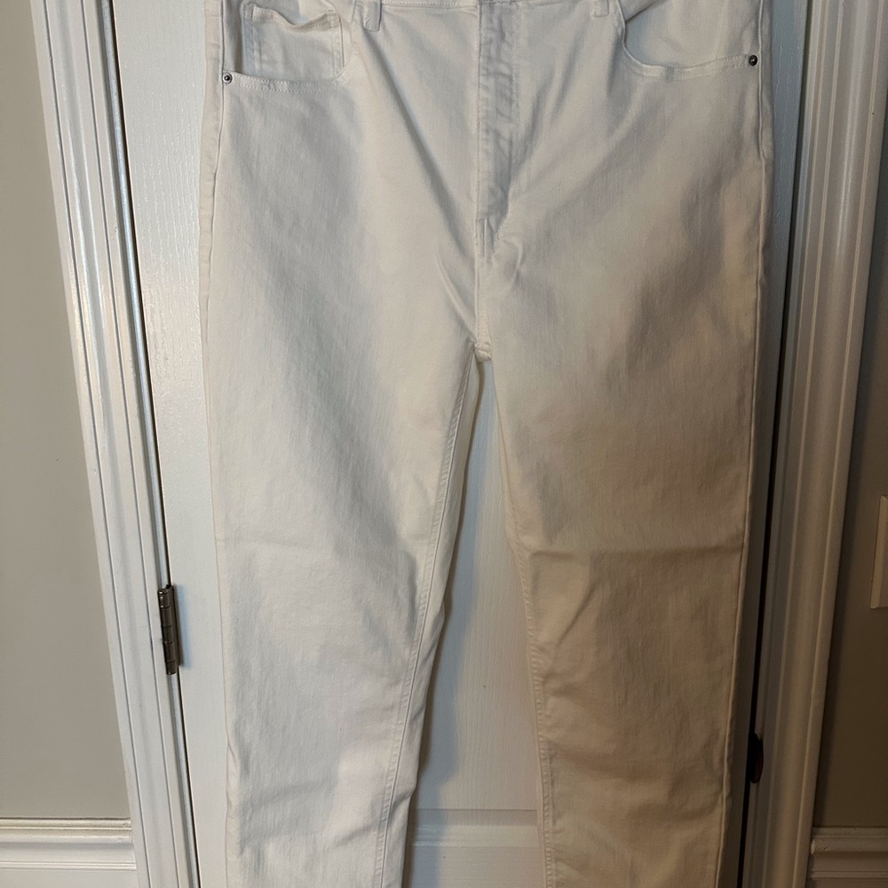 Women’s Risen White Jeans 2XL